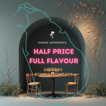 Image for Half Price. Full Flavour. January Dining